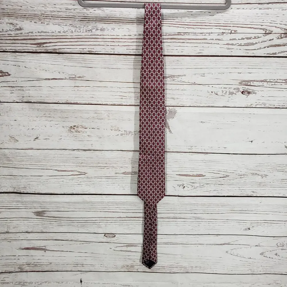 Cremieux Men's 100%Silk Handmade Geometric Neck Tie